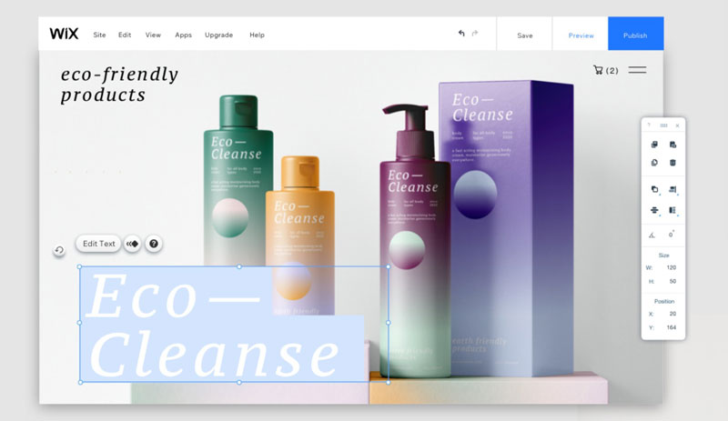 options de personnalisation et flexibilite du design