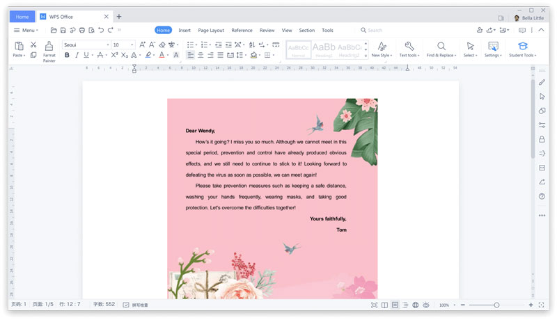 WPS Office Writer​