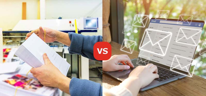 avantages et inconvenients compares mailing emailing