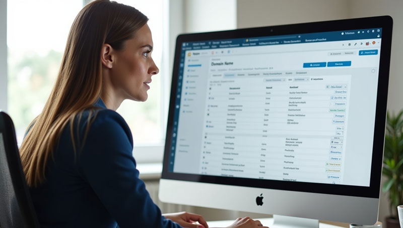 se connecter avec votre nom de domaine