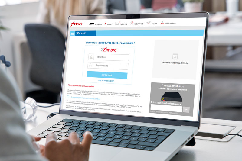 quest ce que zimbra free la solution de messagerie par free