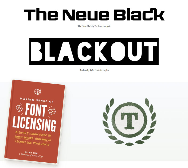 the league of moveable type