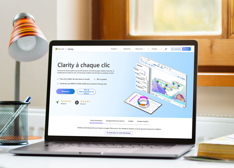 microsoft clarity cest quoi outil gratuit qui decode le comportement de vos utilisateurs