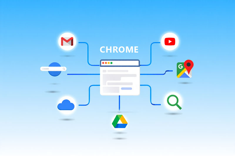 chrome le prolongement naturel des services google