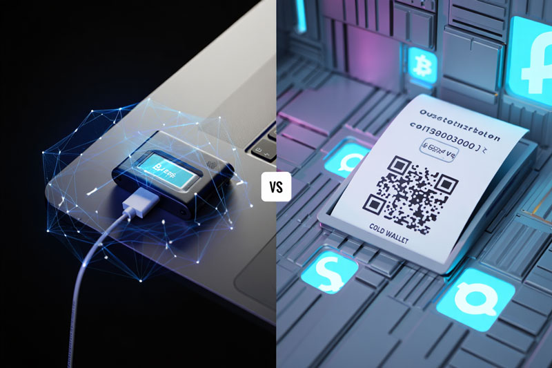 hardware wallet vs cold wallet demeler le vrai du faux pour securiser vos cryptos