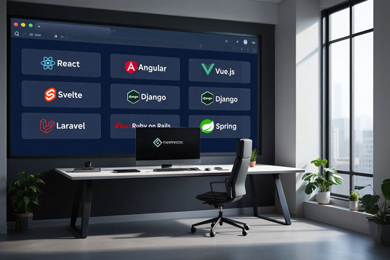 panorama des frameworks web les plus populaires