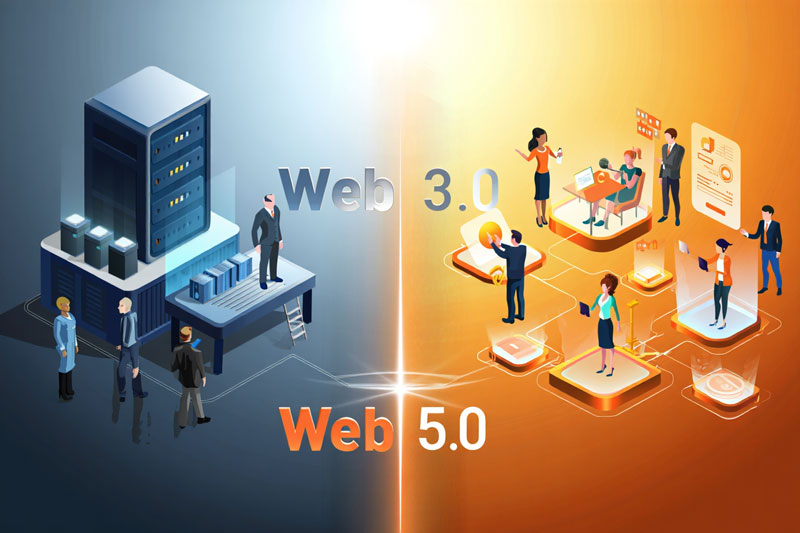 web 5.0 decortique ce qui le differencie du web 3