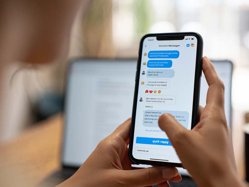 maitriser la messagerie instagram
