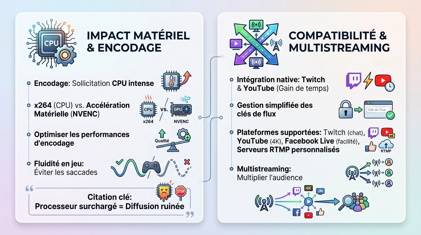 Critères clés pour choisir votre logiciel de streaming gratuit
