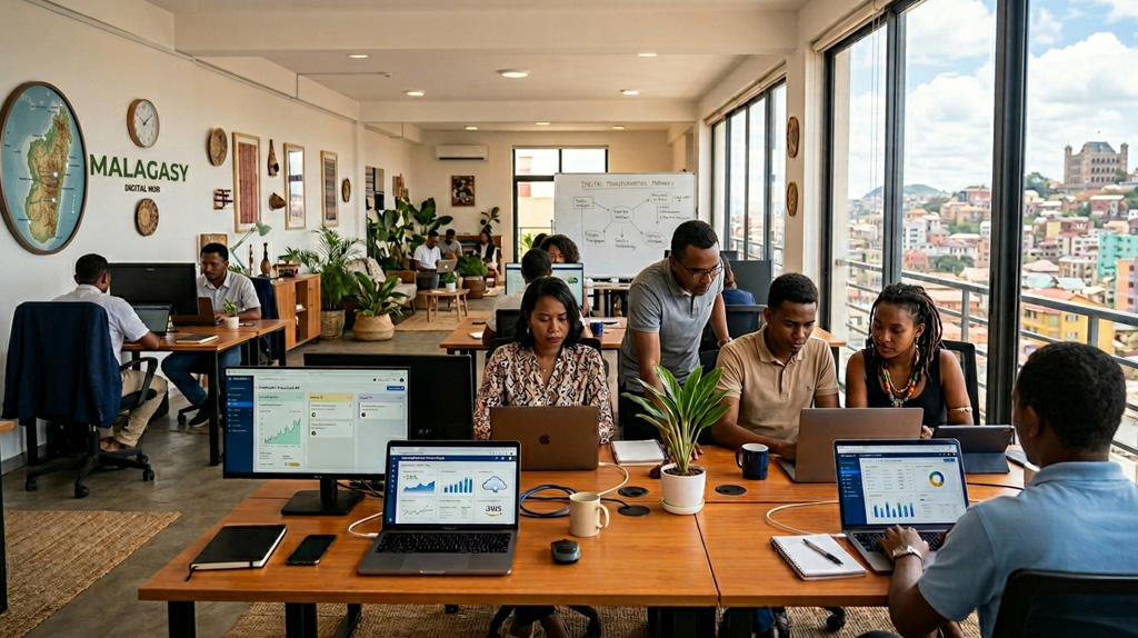digitalisation madagascar pme