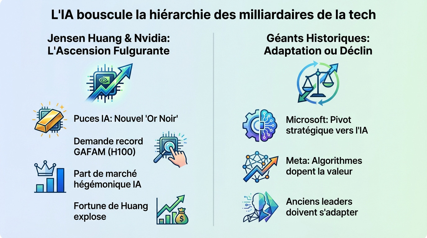 Jensen Huang et l'ascension fulgurante de Nvidia dans le secteur de l'IA