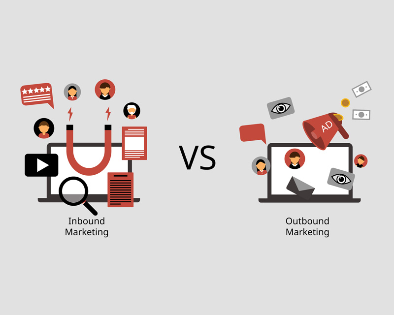 comprendre le duel entre inbound et outbound marketing