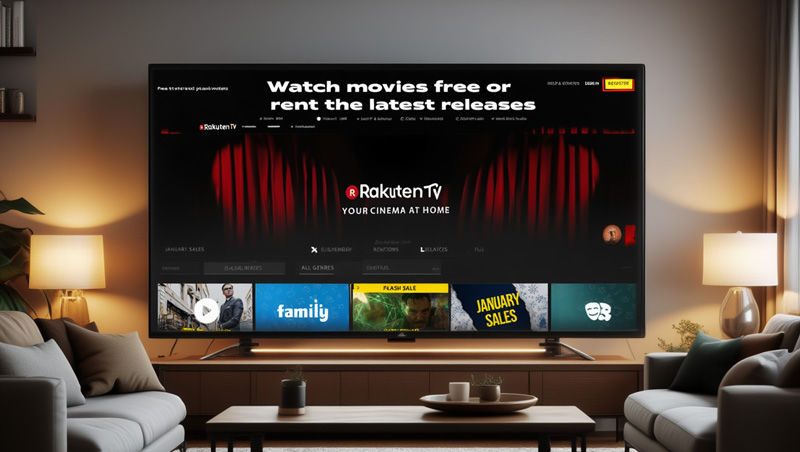 rakuten tv la plateforme hybride entre gratuite et location