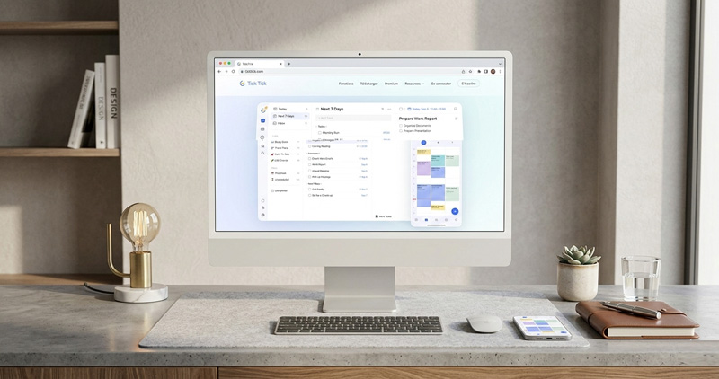 ticktick allier calendrier et productivite avec la methode pomodoro