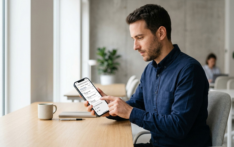 gerer vos messages et vos comptes externes efficacement