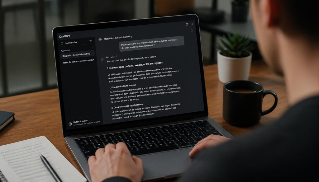 comment rediger et reecrire vos contenus avec assistance de ia